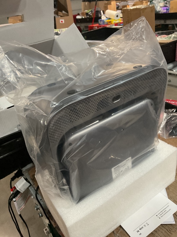 Photo 1 of ?Buit-in Google TV & Voice Control?Smart Projector with WiFi 6 and Bluetooth, 4K Support Movie Outdoor Projectors Compatible with Netflix/Prime Video/YouTube, Auto Focus Home Proyector (Grey)