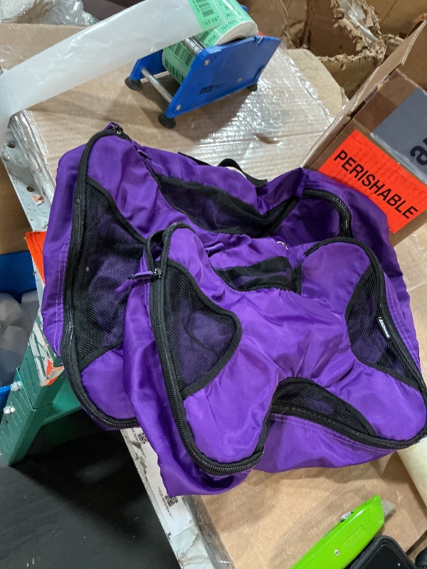 Photo 1 of ***MISSING PARTS***
Shacke Premium 5 Packing Cubes Set - Lightweight Mesh Travel Luggage Organizers with Laundry Bag, 5-Piece Suitcase Storage System (Orchid Purple)