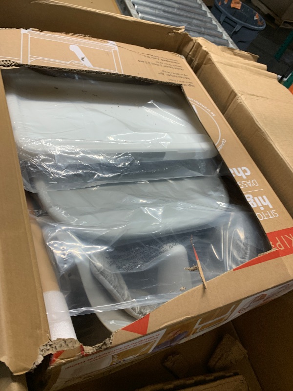 Photo 1 of ***STOCK PHOTO FOR REFERENCE ONLY***High Chairs for Babies and Toddlers Convert to Baby Swings Foldable High Chair Adjustable Convertible with Reclining Seat & Leg Rest, 3-in-1 with Tool-Free Assembly (Grey)