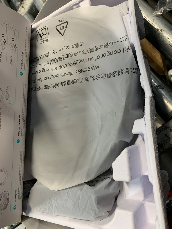 Photo 1 of ***(PARTS ONLY/ NON FUNCTIONAL)***Lefant M210P Robot Vacuum Cleaner, 4000pa Suction, 200 Mins Runtime, Super Thin, Quiet, Self-Charging, Ideal for Pet Owners, Multi Surface Cleaning, APP/WiFi/Alexa Control, Gray