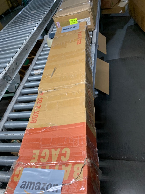 Photo 1 of ***BOX 3 and 2 OF 4***PRICE ADJUSTED***Skywalker Sports 40 Foot Competitive Batting Cages for Backyard or Indoor Baseball and Softball Collapsible Black Frame and Net