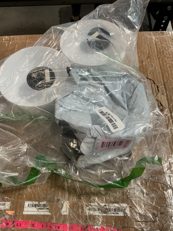 Photo 1 of [30 Pack 16 OZ Bowls] Edge Collection White Plastic Party Bowls Premium heavyweight Elegant Disposable Tableware Dishes