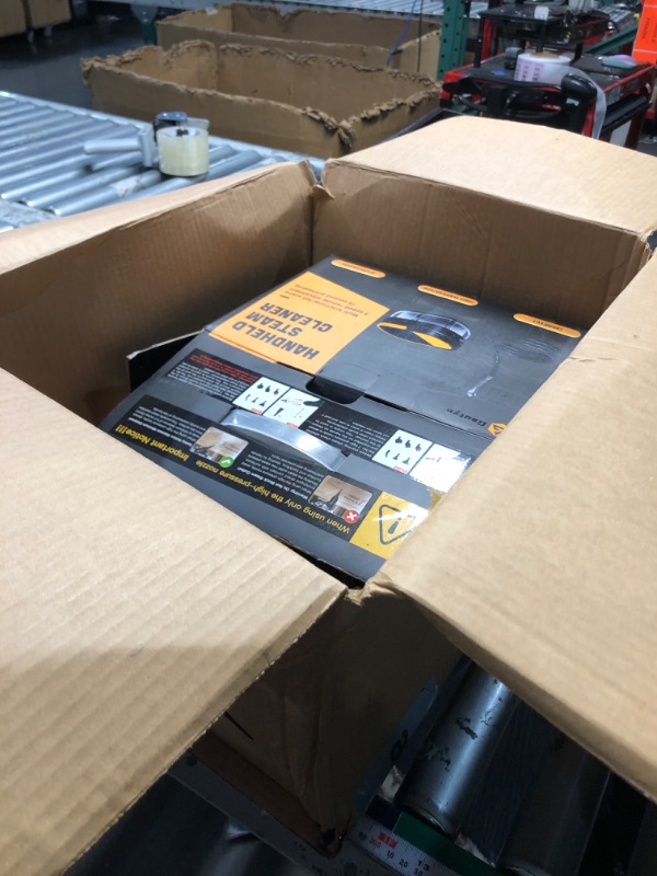 Photo 1 of ***(MISSING PARTS)***Gautye Steam Cleaner, 3-Level Adjustable Handle, 15s Heat-Up, 1.69 Quarts Tank, Portable Steamer for Cleaning with 15 pcs Accessories, Steam Cleaner for Home for Dirt, Grease, Grout, Tile,Floor, Car