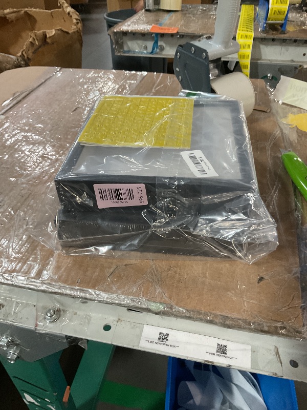 Photo 1 of ***PARTIAL SET (2/3) - PRICE ADJUSTED***TouYinger 8x8 Shadow Box Frame Display Case with Letter Stickers, 3D Picture Frame, Display Case Box for Memorabilia, Baby Items, Wedding Memories, Crafts, Tickets and Photos (3Pcs-Black, 8x8)