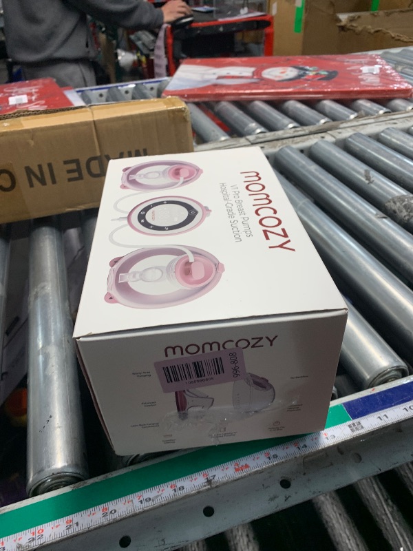 Photo 1 of ***FACTORY SEALED***
Momcozy Breast Pump V1 Pro Hospital-Grade, Hands-Free & Portable Wearable Pump, Upgraded Electric Pump with 3 Fine-Tuned Rhythms|15 Levels, Come with Leak-Proof DoubleFit Flange, Cozy Red.