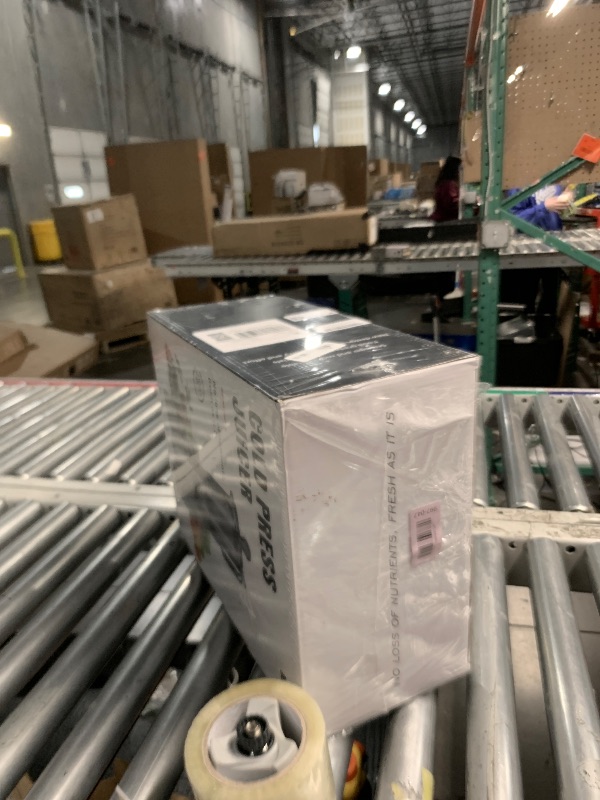 Photo 1 of ***FACTORY SEALED***
Juicer Machines with 5.8" Large Feed Chute, Cold Press Juicer for Whole Vegetables and Fruits 400W, Slow Masticating juicer Easy to Clean Juice Extractor Machine High Juice Yield