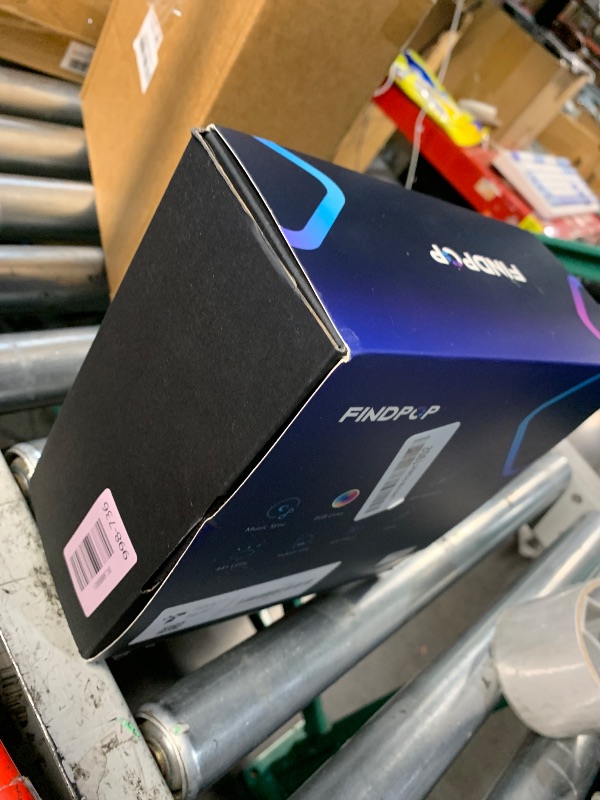 Photo 1 of ***PARTS ONLY*** ***NONFUNCTIONAL*** Findpop AI Smart Curtain Lights, 441 LEDs Indoor Color Changing Lights, Music Sync Dynamic DIY, for Valentine's Party Decor, Holiday, Wedding Backdrop, Kids Bedroom, LivingRoom, Waterproof, 5.5x5.6FT