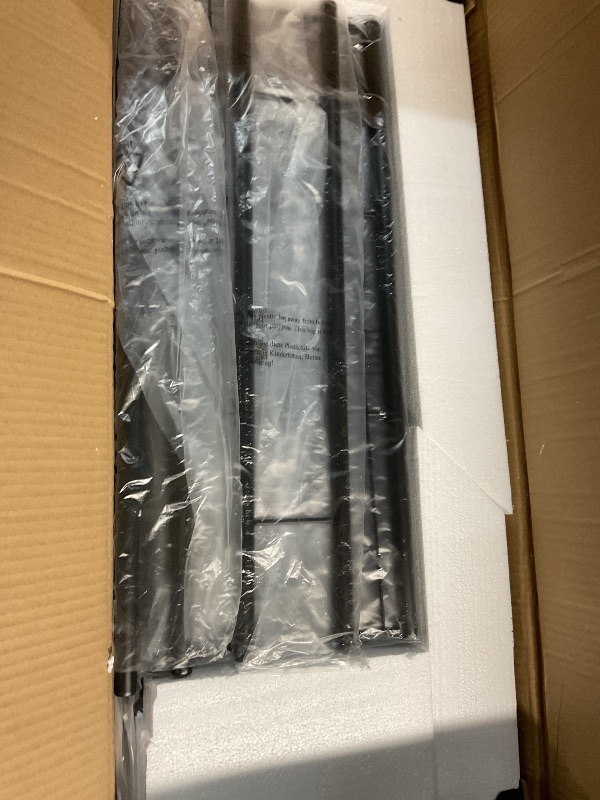 Photo 1 of ***FACTORY SEALED***IIQ 3-Tier Metal Bathroom Organizer Shelf, Over The Toilet Storage,Freestanding Above Toilet Rack with Universal Wheels Toilet Paper 2 Holder Hooks,Simple Morden