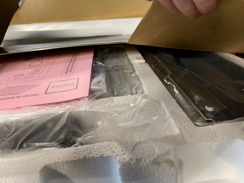 Photo 1 of (untested/used) GE Profile™ Smart Indoor Pellet Smoker, with Active Smoke Filtration, 5 Smoke Control Settings, WiFi Connected, Electric, Countertop BBQ Appliance, Black