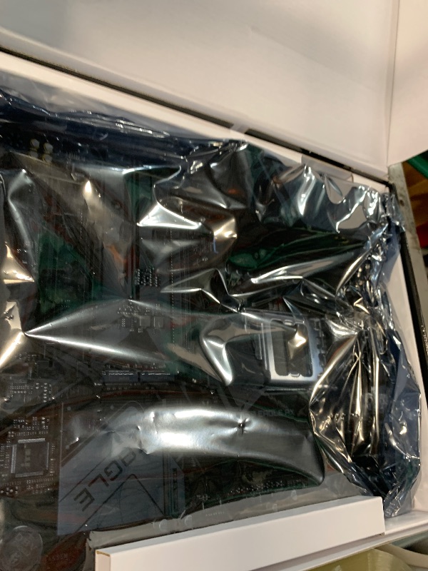 Photo 1 of ***chips and cracks***GIGABYTE B650 Eagle AX AM5 LGA 1718 AMD B650 ATX Motherboard, DDR5, Triple M.2 (1x PCIe 5.0 M.2 + 2X PCIe 4.0 M.2), USB 3.2 Gen2x2 Type-C, AMD Wi-Fi 6E, Realtek GbE LAN