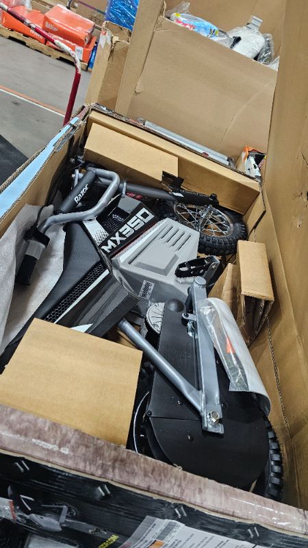 Photo 1 of ***PARTS ONLY***Razor Dirt Rocket MX125 Electric-Powered Dirt Bike - Black with Decal Included, for Child 5+