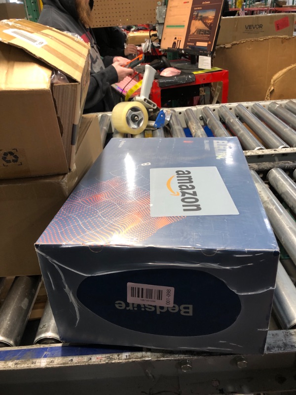 Photo 1 of ***FACTORY SEALED*** Bedsure Electric Blanket Twin - Soft Ribbed Flannel Heated Blanket, Heating Blanket with 10 Time Settings, 6 Heat Settings, and 8 hrs Timer Auto Shut Off (62x84 inches, Grey)