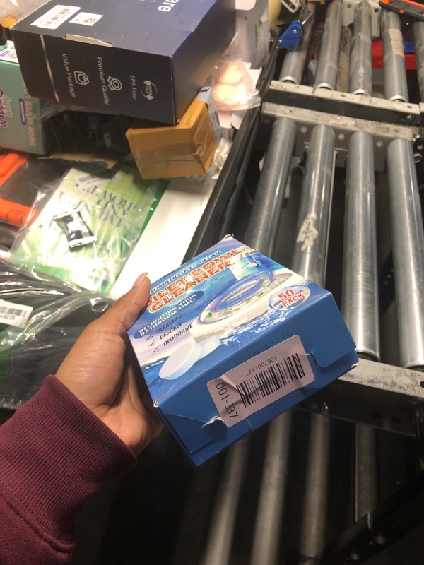 Photo 1 of ***MISSING PARTS***
Automatic Toilet Bowl Cleaner-Deep Cleaning Bleach Tablets, Descale & Deodorize, Fresh Scent, Septic Safe–toilet tank tablets easy to use .Delight Your Bathroom Time!(50 Pack) Long-Lasting recommend