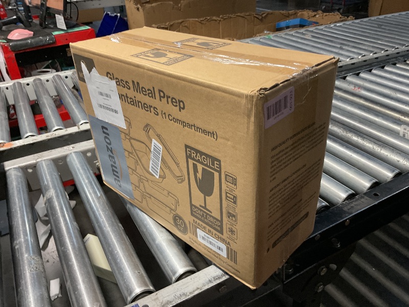 Photo 1 of [8-Pack,30 oz]Glass Meal Prep Containers,Glass Food Storage Containers,Airtight lunch Containers with Lids, Microwave, Oven, Freezer and Dishwasher