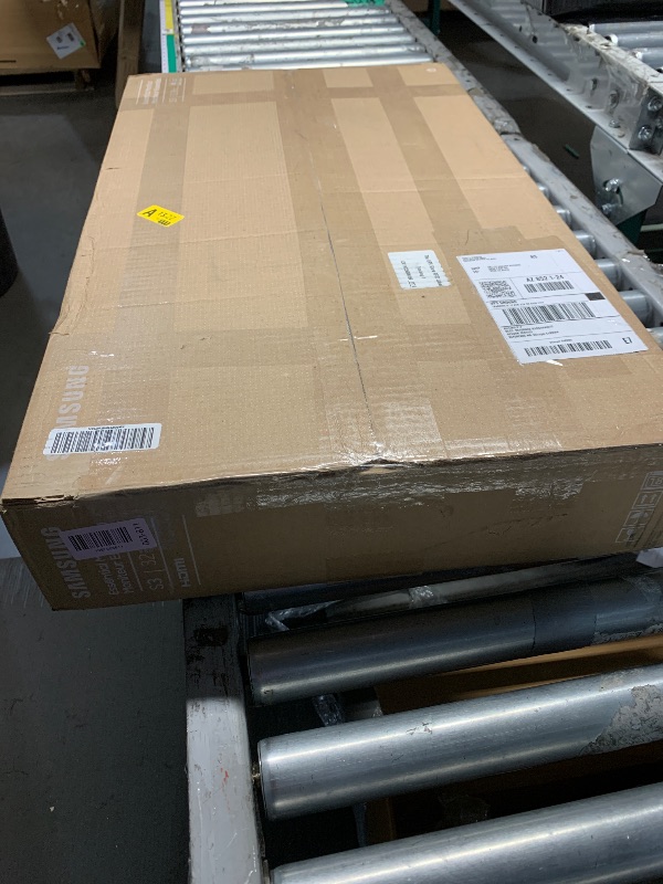 Photo 1 of ***MISSING POWER CABLE***UNTESTED** Samsung 32-Inch Flat Computer Monitor, 75Hz, Borderless Display, AMD FreeSync, Game Mode, Advanced Eye Care, HDMI and DisplayPort, LS32B304NWNXGO, 2024