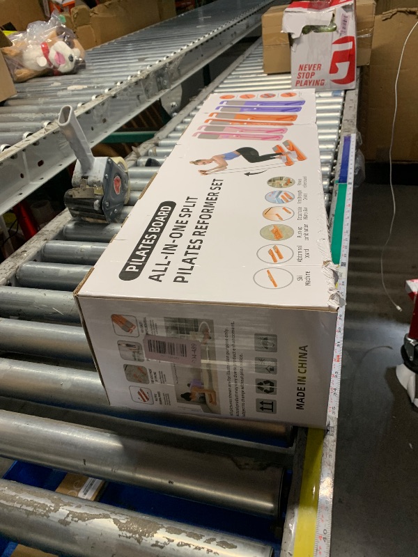 Photo 1 of ***FACTORY SEALED***Pilates Board, 12 in 1 Mini Plilates Reformer Set, Multifuncional Portable Pilates Reformers Board for Home Workout, Free Combination 100+ Exercise Mode (Pink)