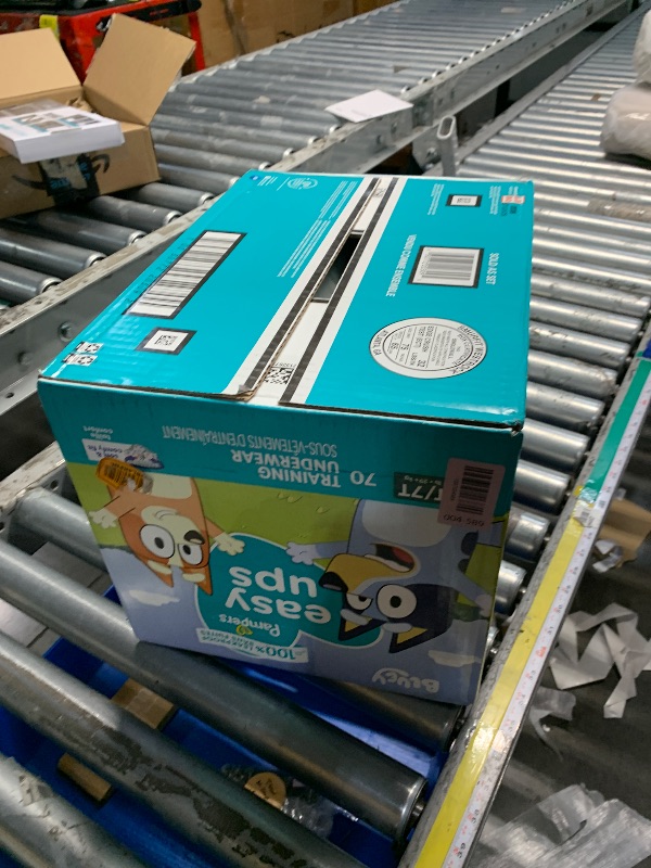 View 2 of ***FACTORY SEALED***Pampers Training Pants - Easy Ups Boys & Girls Bluey - Size 6T-7T, 70 Count, Children's Potty Underwear