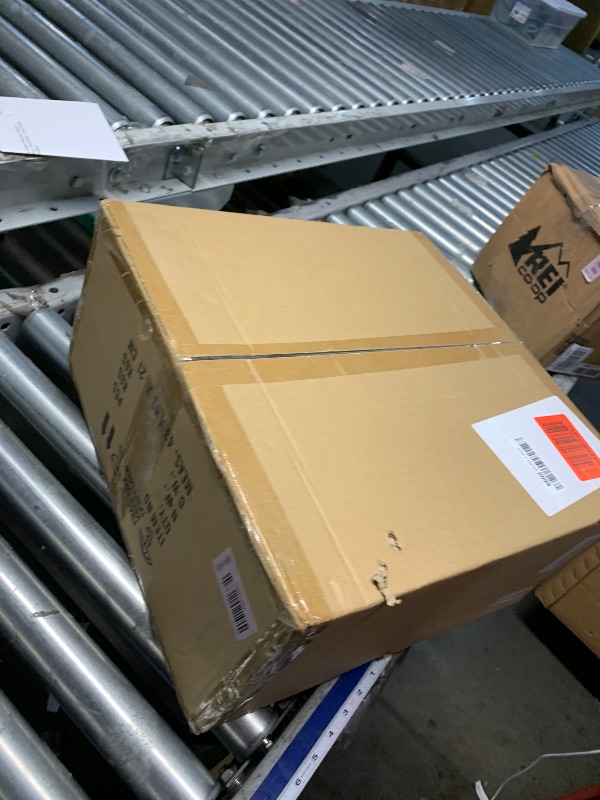 Photo 1 of ***FACTORY SEALED***Clear Acrylic End Table, Round Side Table with Cylinder Base, Modern Acrylic Coffee Drink Table for Living Room Bedroom, Easy Assembly