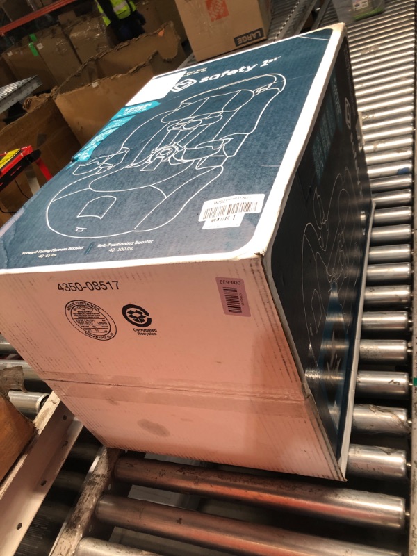 Photo 1 of ***FACTORY SEALED***Safety 1st Grand 2-in-1 Booster Car Seat, Converts from High Back to Belt-Positioning Booster, High Back Seat for Kids 40-65 Pounds, and Belt-Positioning 40-100 Pounds, Black Sparrow