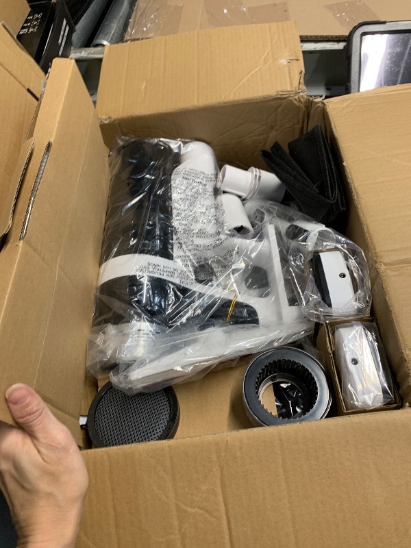 Photo 1 of ***** stock photo for reference *****+CHEBIO Cordless Vacuum Cleaner, Stick Vacuum with Powerful Suction, 45Mins Runtime Vacuum Cleaners for Home, Anti-tangle and 1.5L Dust Cup, 6 in 1 Lightweight Vacuum for Hardwood Floor Carpet Pet Hair