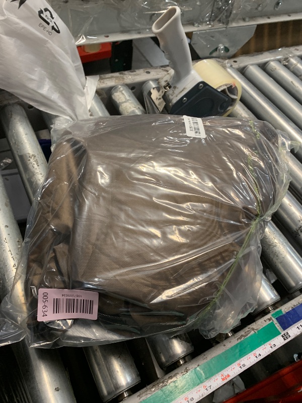 Photo 1 of ?Upgraded?Patio Egg Chair Covers with Zipper, Wicker Egg Swing Chair Covers, Waterproof Heavy Duty Weather Resisatnt Outdoor Chair Cover, Windproof Hanging Chair Cover, 75" x 45", Khaki, 1 Pack