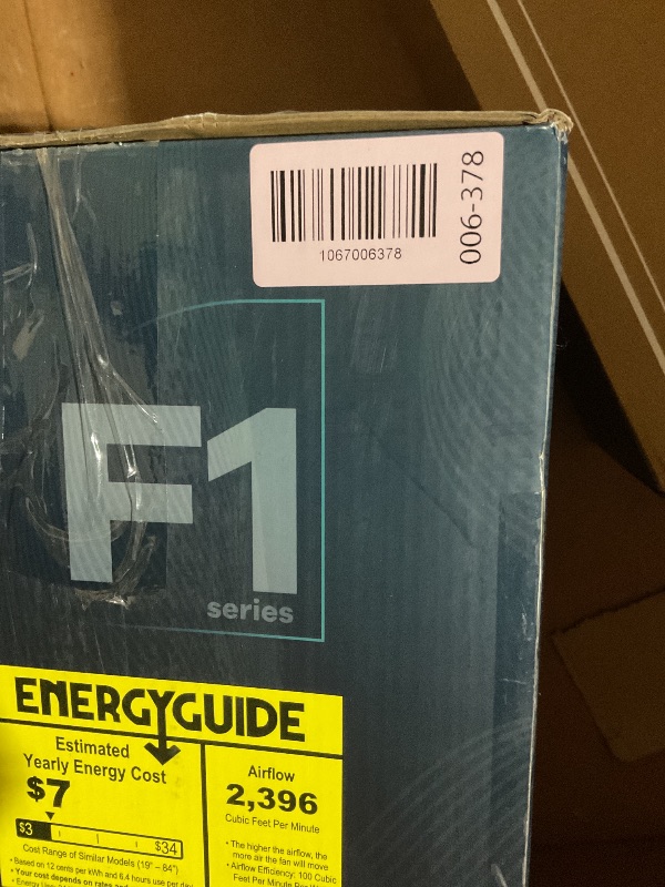 Photo 1 of ocioc Quiet Ceiling Fan with LED Light DC motor 32 inch Large Air Volume Remote Control for Kitchen Bedroom Dining room Patio