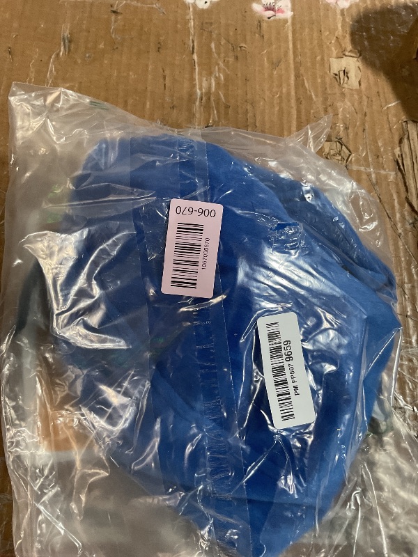 Photo 1 of BENCMATE Inflatable Dog Cone Collar Alternative, Soft Dog Cone for Small Medium Large Dogs and Cats, Neck Recovery ECollar Donut Collar After Surgery (X-Large, Blue)