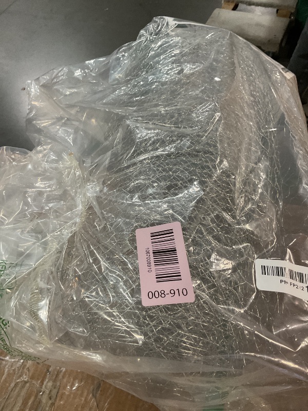 Photo 1 of ***(USED/ UNKNOWN IF MISSING ANY)***Chicken Wire Fencing Mesh, 17 Inch x 60 Feet Metal Floral Chicken Wire Fence for Crafts Poultry Garden, 0.6 Inch Hexagonal Galvanized Hardware Cloth Netting for Chicken Coop Barrier Rabbit Cage