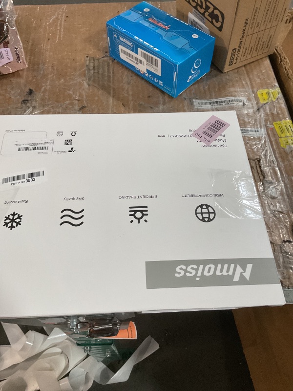 Photo 1 of 2025 Nmoiss Car Windshield Sun Shade [Dot Matrix Reflective Coating] Extended Edge No Light Leakage Design Cooling Protect Car Interior from UV Damage Medium