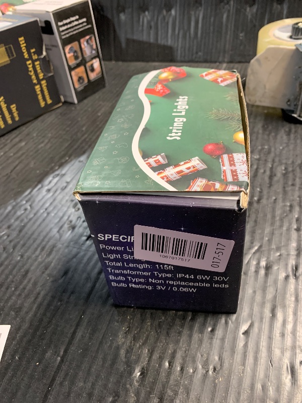 Photo 1 of ***(PARTS ONLY/ NON FUNCTIONAL)***300 LED St Patricks Day Lights, 98.5FT Christmas String Lights with 8 Lighting Modes, Waterproof & Connectable Mini Lights, Plug in for Indoor Outdoor Holiday Xmas Party Bedroom Decorations (Green)