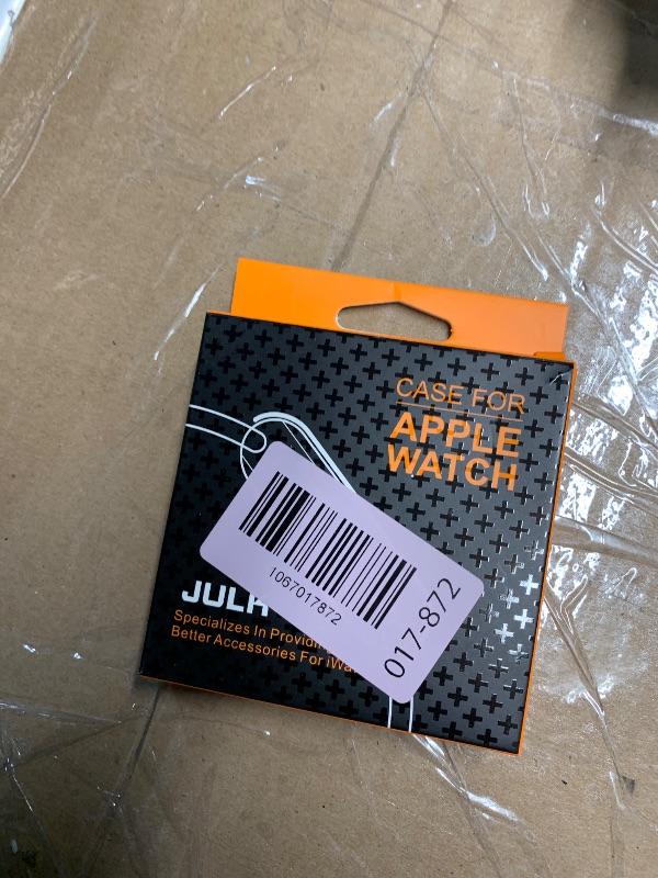 Photo 1 of [2 Pack] JULK 46mm Silver Case with Screen Protector for New Apple Watch 11 (2025), Slim Guard Bumper, Full Coverage Soft TPU Protective Cover for iWatch Series 11/10 46mm (1 Silver + 1 Transparent)