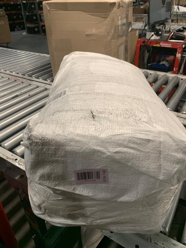 Photo 1 of ***(HEAVILY USED/ MINOR DAMAGE)***Anji Mountain 100% Handmade & Handcrafted Comfortable Home Décor Pouf Ottoman Footrest for Living Room, Bedroom, Nursery, Kidsroom, Patio Furniture - (22" x 12" x 10" - Tan)