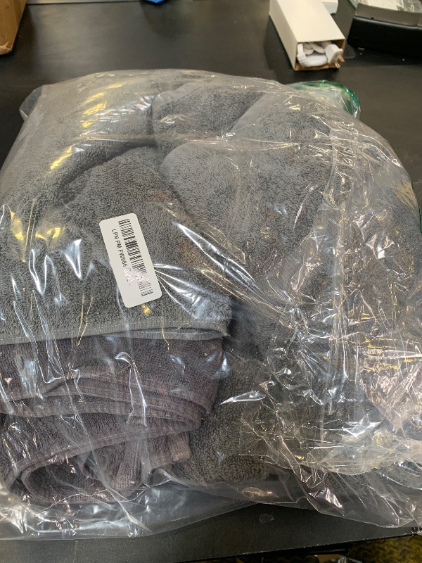 Photo 1 of Chakir Turkish Linens | Hotel & Spa Quality 100% Cotton Premium Turkish Towels | Soft & Absorbent (4-Piece Bath Towels, Dark Gray)