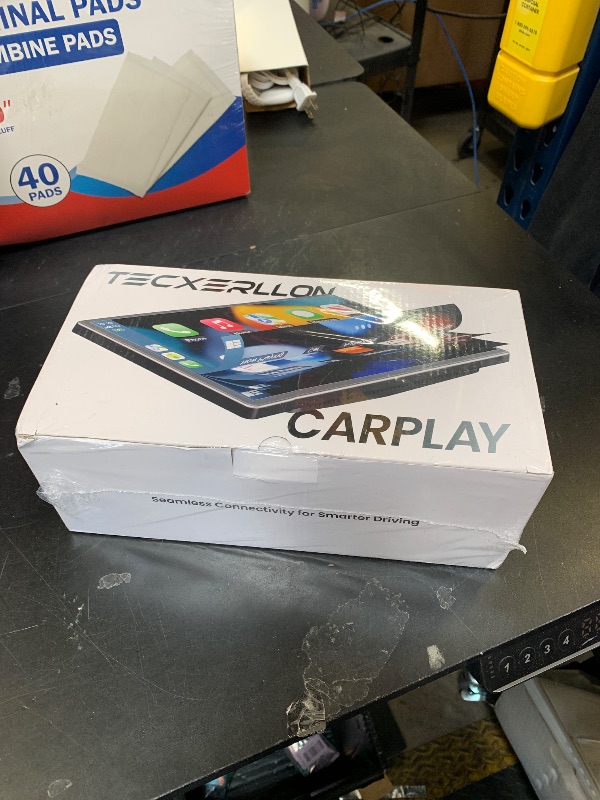 Photo 1 of TECXERLLON 10.26'' Portable Apple CarPlay Screen for Car with 4K Dash Cam & 1080P HD Backup Camera, Wireless Car Play & Android Auto with GPS Navigation, Airplay, Mirror Link