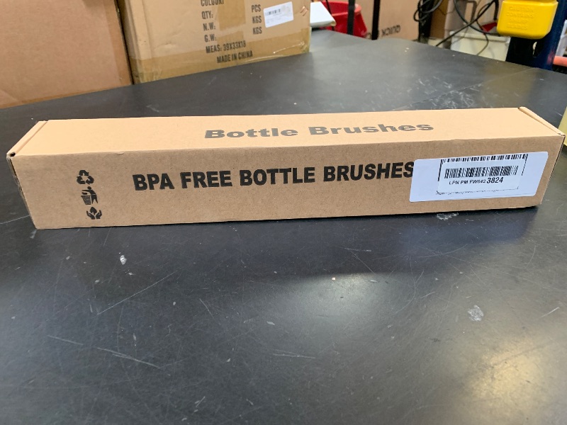 Photo 1 of [3 Pack] Bottle Brushes, Stainless Steel Long Handle Water Bottle Scrub Cleaning Brush Set Including Straw & Lid Cleaner for Baby Bottles, Sports Cups, Coffee Mugs, Tumblers