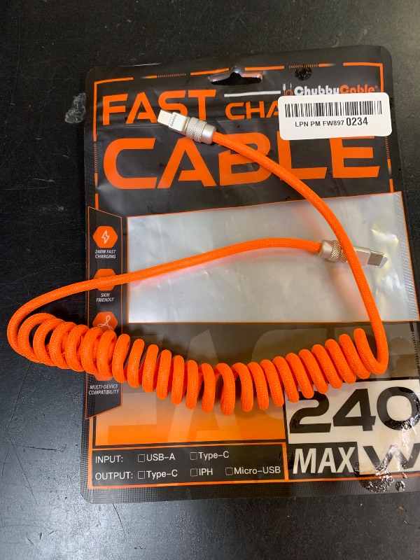 Photo 1 of Fast Charging Cable C 240 max 