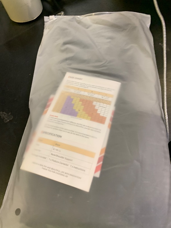 Photo 1 of Back Brace Posture Corrector for Women and Men, 4-Point Back Support System for Upper/Lower Back Pain Relief, Scoliosis & Hunchback Correction, Adjustable & Breathable Shoulder Straightener, Medium