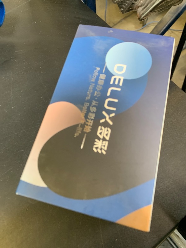 Photo 1 of DELUX Seeker Ergonomic Mouse Wireless, Vertical Mouse with OLED Screen, 6 Buttons&Thumb Wheel Function, Silent Click, Up to 7200DPI, Programmable, Rechargeable, BT/2.4G/Wired, RGB Light(M618XSD-Black)