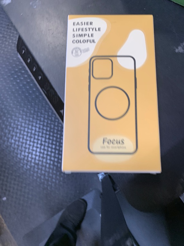 Photo 1 of Thomo Magnetic for iPhone 17 Pro Case, [Compatible with Magsafe] [Full Camera Protection] Translucent Matte Military Grade Shockproof with Anti-Fingerprint Phone Cover 2025, Black