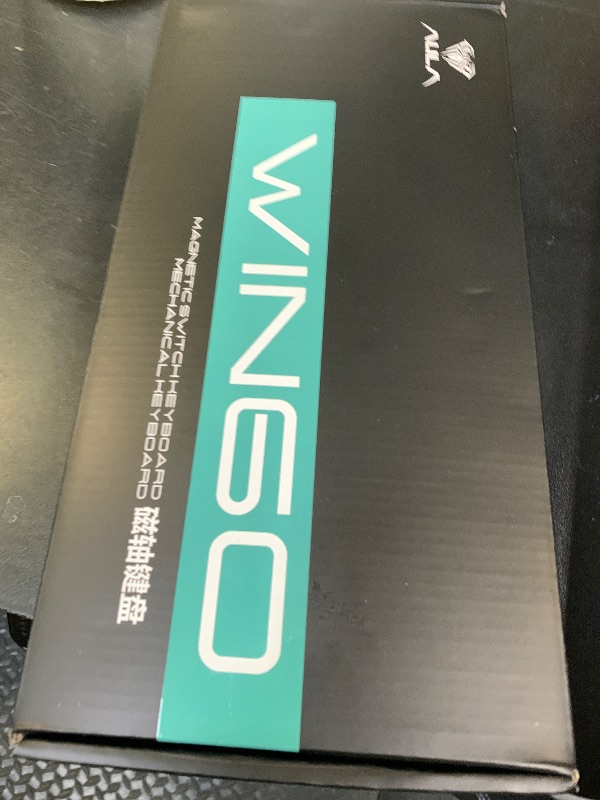 Photo 1 of Aula WIN60 HE - 60% Mechanical Gaming Keyboard Wired, Magnetic Switch Hot Swappable, Adjustable Actuation Rapid Trigger Mode, 8000 Hz Polling Rate, RGB Small Keyboard 60 Percent Compact Design for PC