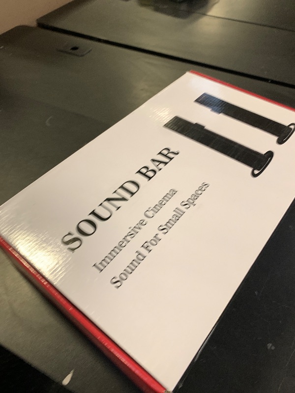 Photo 1 of Puriom Sound Bar for Smart TV, 100W Sound Bar with Bluetooth 5.3/ARC/Opt/AUX Connect, 2-in-1 Detachable Home Soundbar, Home Theater Speaker & Bass Effect, for TV/PC/Projectors