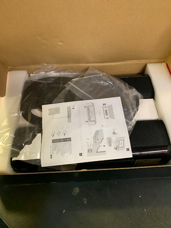 Photo 1 of Puriom Sound Bar for Smart TV, 100W Sound Bar with Bluetooth 5.3/ARC/Opt/AUX Connect, 2-in-1 Detachable Home Soundbar, Home Theater Speaker & Bass Effect, for TV/PC/Projectors