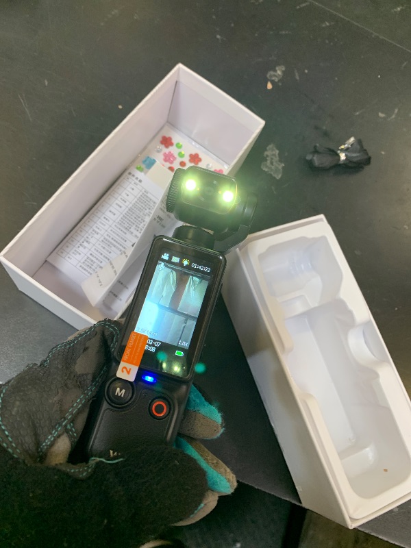 Photo 1 of W & O Vlogging Camera with 180° Rotating Lens, Pocket Body Camera with Audio & Video Recording,7-Hour Battery, Handheld POV Cameras with 32GB Card, Easy One-Button Recording for Travel,Daily Life