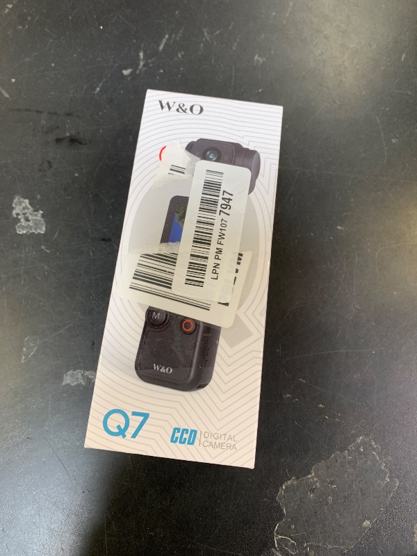 Photo 1 of W & O Vlogging Camera with 180° Rotating Lens, Pocket Body Camera with Audio & Video Recording,7-Hour Battery, Handheld POV Cameras with 32GB Card, Easy One-Button Recording for Travel,Daily Life