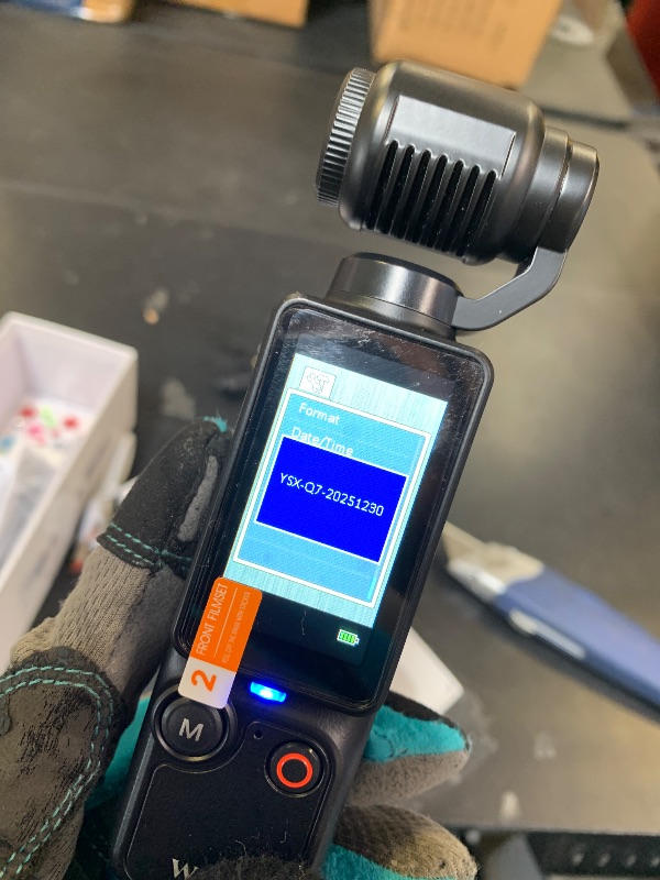 Photo 1 of W & O Vlogging Camera with 180° Rotating Lens, Pocket Body Camera with Audio & Video Recording,7-Hour Battery, Handheld POV Cameras with 32GB Card, Easy One-Button Recording for Travel,Daily Life