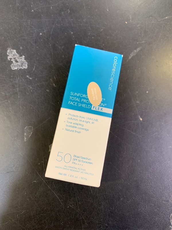 Photo 1 of Colorescience Total Protection Face Shield Flex SPF 50, Zinc Oxide Formula, Light, 1.8 fl. oz.