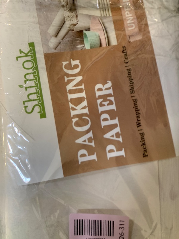 Photo 1 of 100 Sheets Packing Paper for Moving, Newsprint Paper for Packing Wrapping, Wrapping Paper for Packaging Glasses Dishes - Must Have Packing Supplies for Moving Box Filler(12 * 24in)