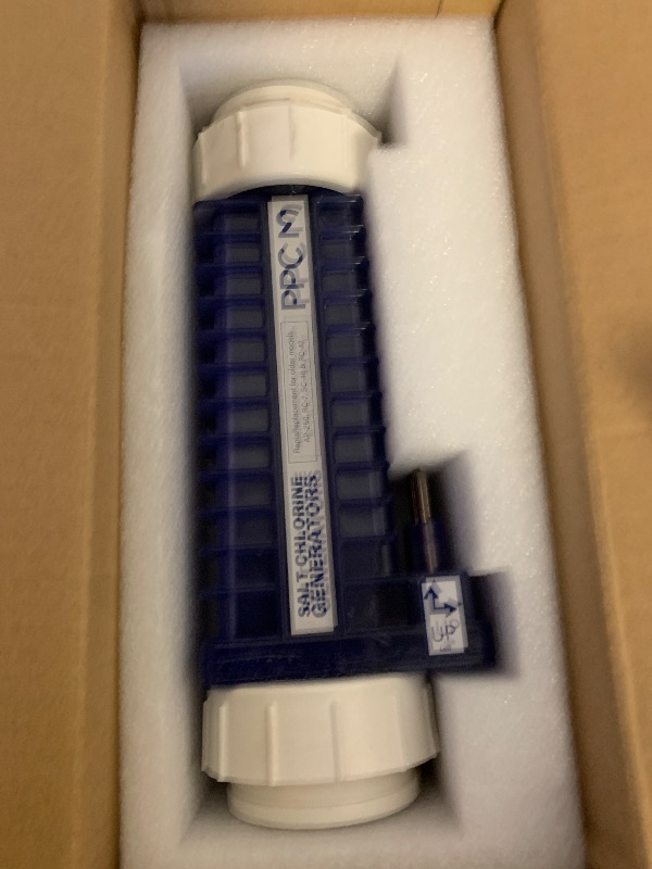Photo 1 of PPC3 Clear Replacement Salt Cell — Compatible with AutoPilot Salt System (Replaces Old Part Numbers RC-42/AP-250/RC-7/SC-48, Suitable for 50,000-Gallon Pools)