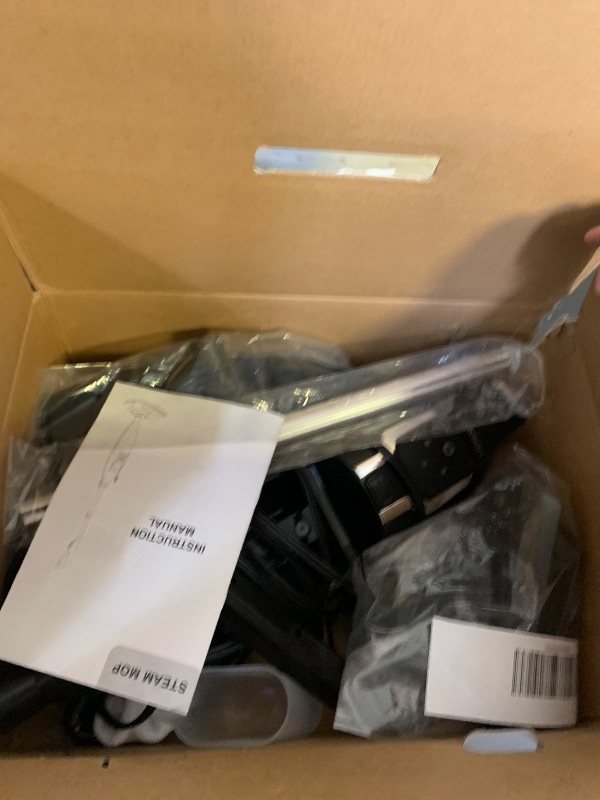 Photo 1 of Leiksen Steam Mop, 12-in-1 Powerful Handheld Steam Cleaner Detachable Steam Mops for Floor Cleaning, 565ML Removable Tank, 23FT Power Cable, MultiPurpose Steamer for Hardwood, Tile, Grout, Furniture