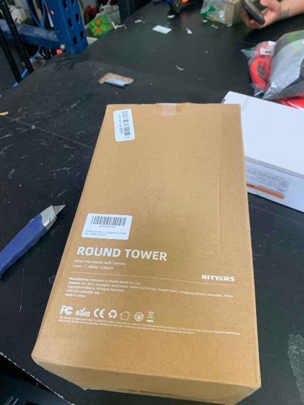 Photo 1 of Automatic Cat Feeder with Camera - 5G WiFi Timed Cat Food Dispenser, 1080P HD Video with Night Vision, 1-15 Meals, 1-99 Portions, 2-Way Audio, Keeps Dry Food Fresh, 5L Auto Pet Feeder Also for Dogs